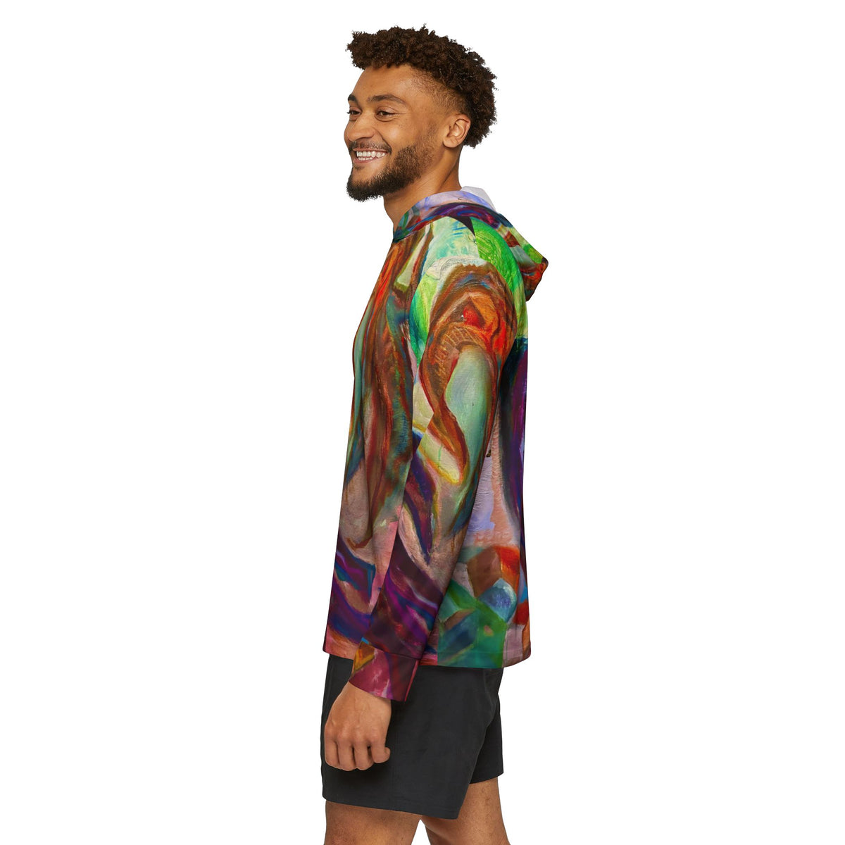 Alien Birdz | Men's Wearable Art Sports Warmup Hoodie