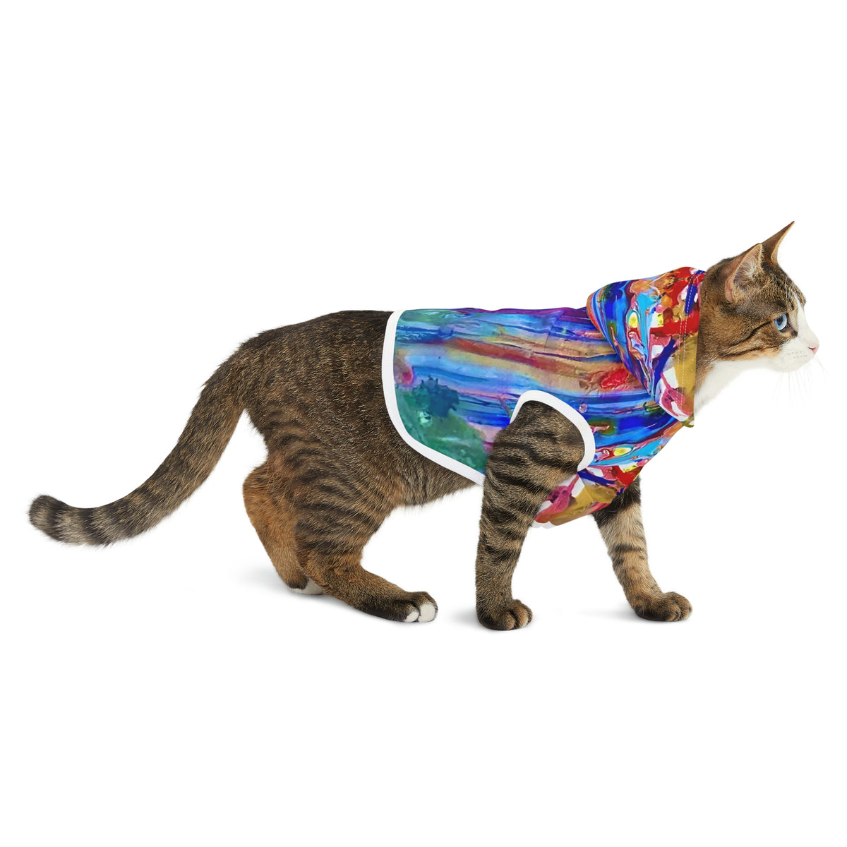 Abstract Waterfall Pet Hoodie