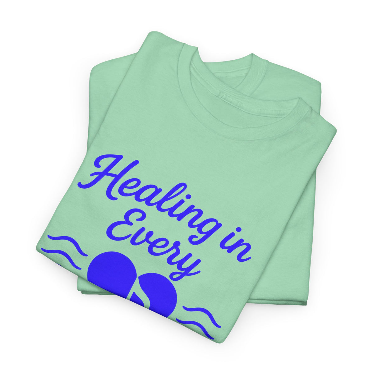 Healing in Every Harmony, Comfortable, Unisex, Heavy Cotton Tee