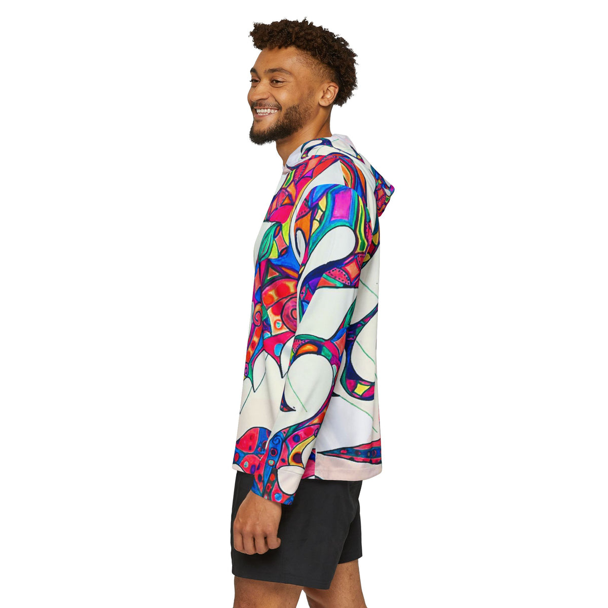 Mythical Birdz, Wearable Art Hoodie,  Design by KYSCOMA, Unisex, Comfort
