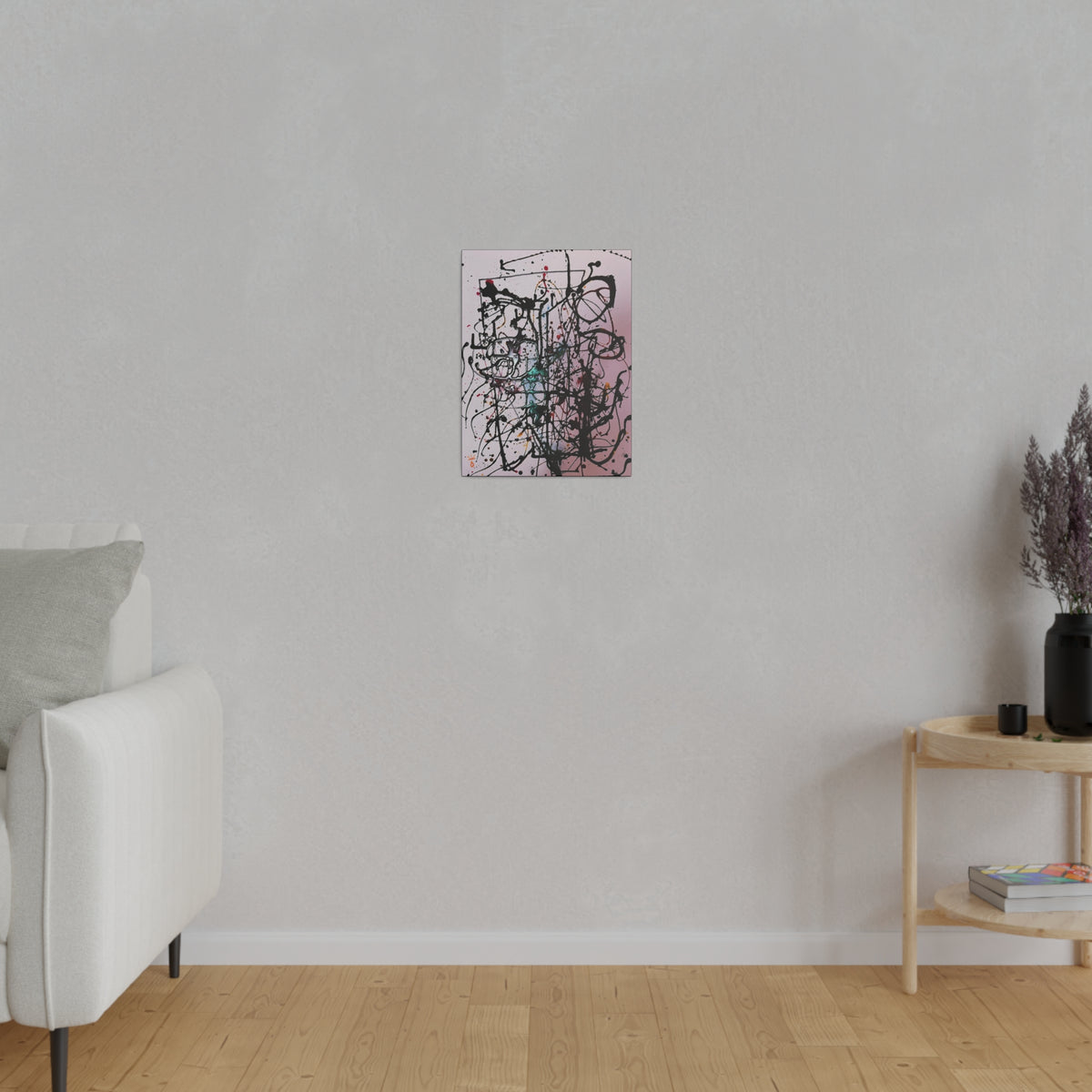 "Homage to Jackson Pollock" Limited Print Canvas, by: KYSCOMA
