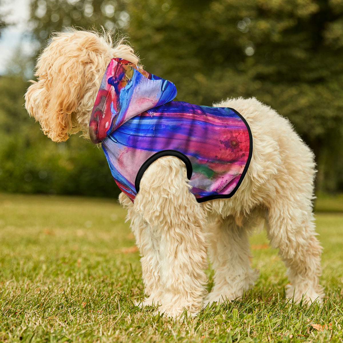 Abstract Waterfall Pet Hoodie
