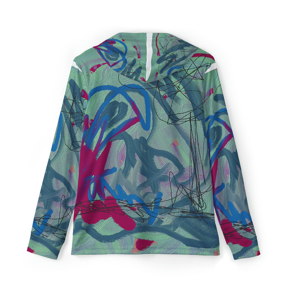 Mint and Berry with Drizzle - Hoodie