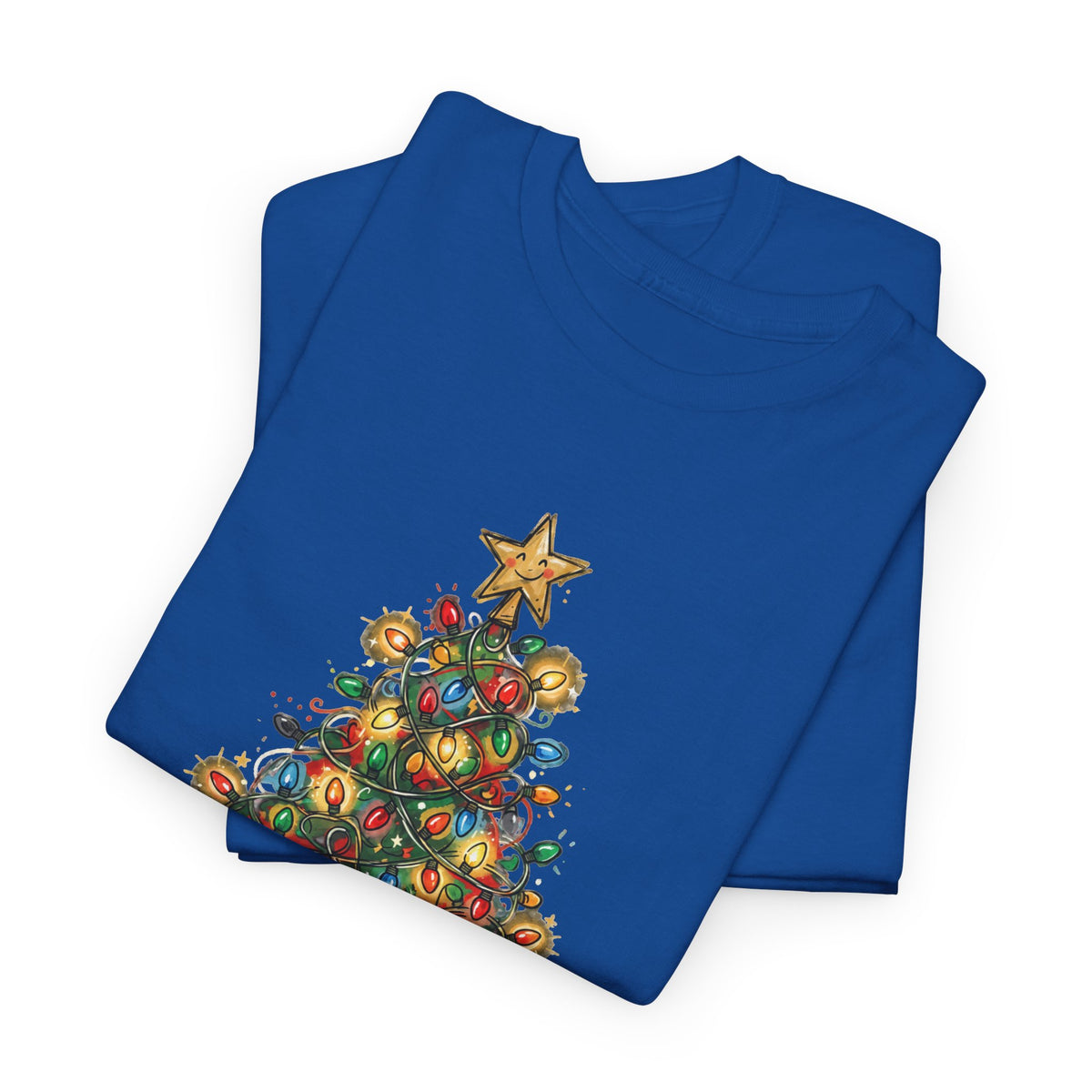 Tangled, Not Broken — Christmas Lights Tee