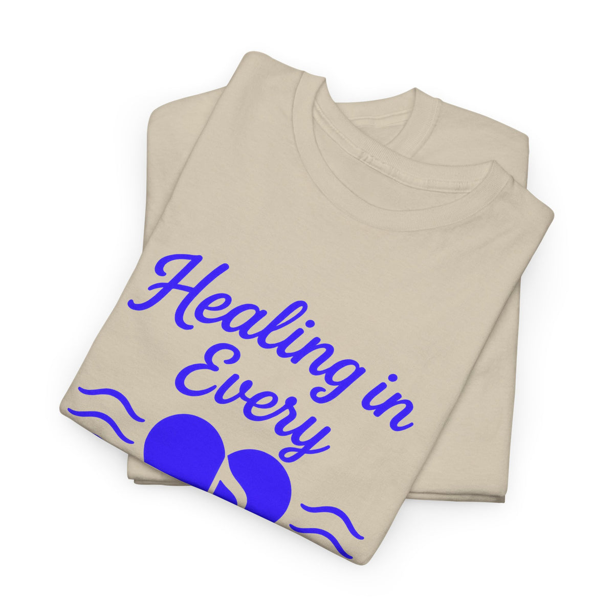 Healing in Every Harmony, Comfortable, Unisex, Heavy Cotton Tee