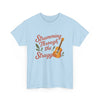 Strumming Through the Struggle, Comfortable, Unisex, Cotton Tee - Music Lover Shirt