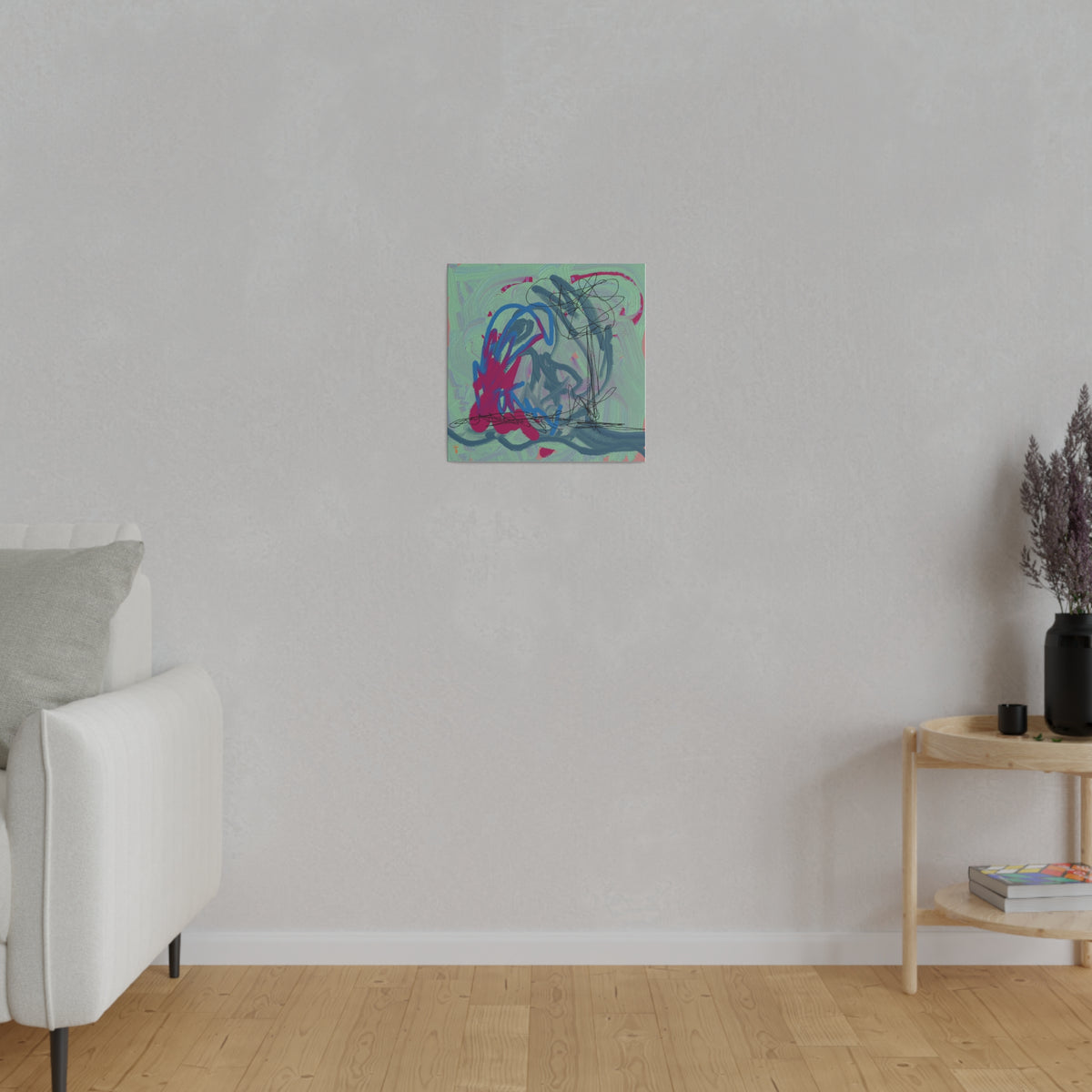 "Mint and Berry" Limited Print Canvas, by: KYSCOMA