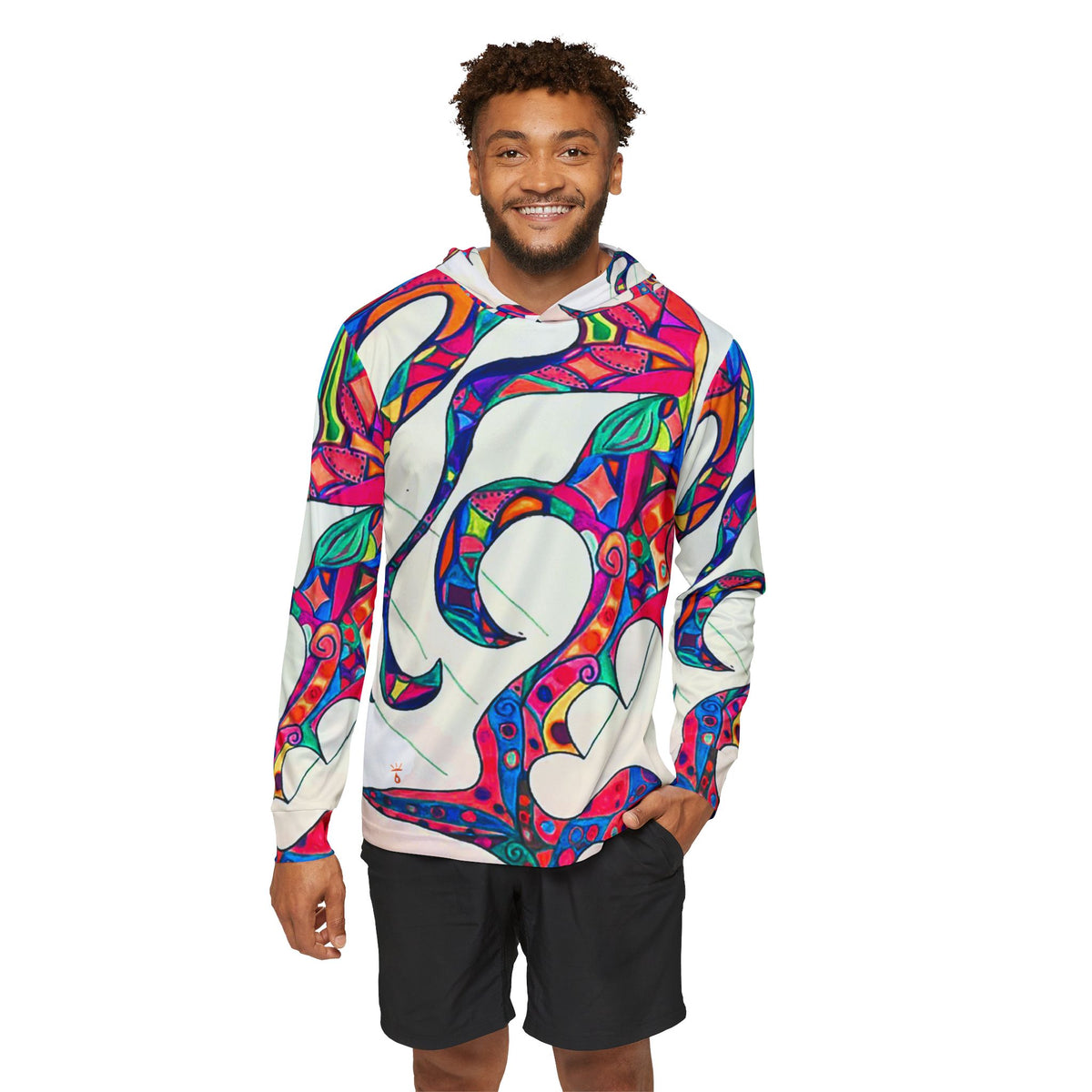Mythical Birdz, Wearable Art Hoodie,  Design by KYSCOMA, Unisex, Comfort