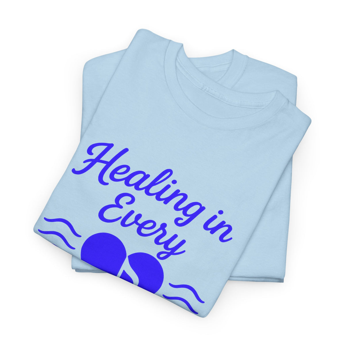 Healing in Every Harmony, Comfortable, Unisex, Heavy Cotton Tee