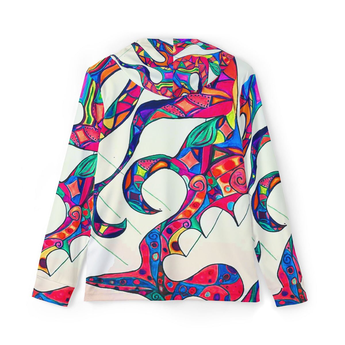 Mythical Birdz, Wearable Art Hoodie,  Design by KYSCOMA, Unisex, Comfort