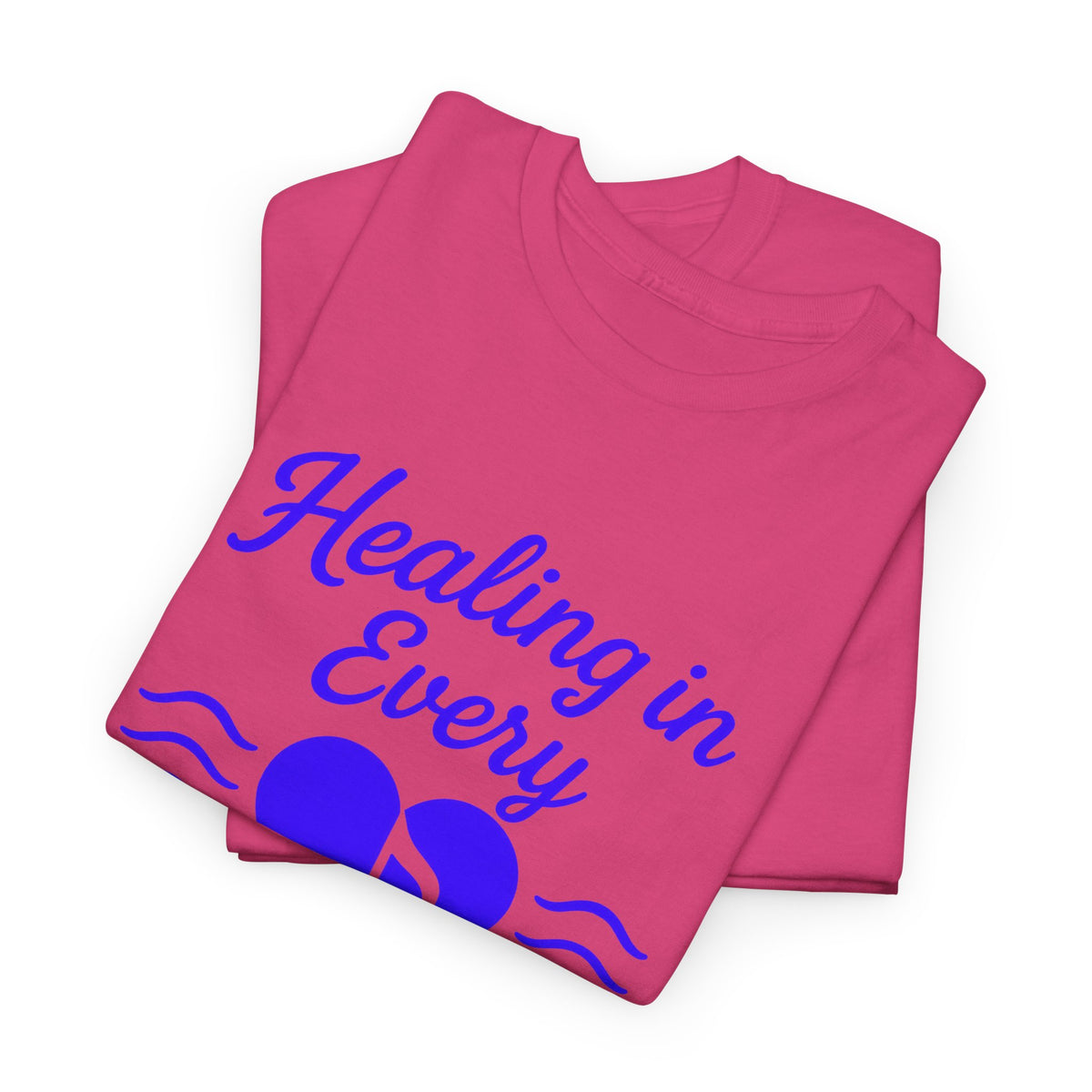 Healing in Every Harmony, Comfortable, Unisex, Heavy Cotton Tee