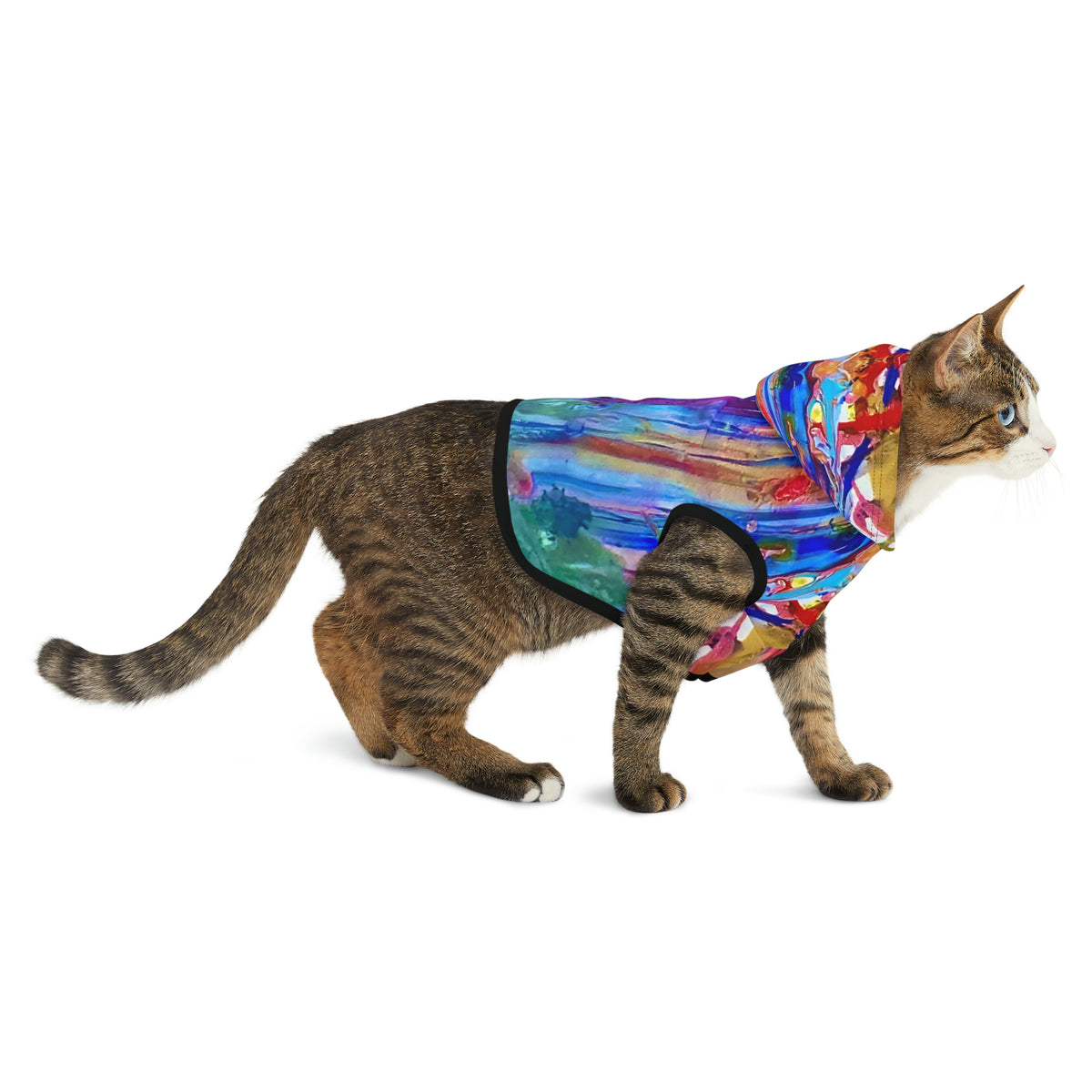 Abstract Waterfall Pet Hoodie