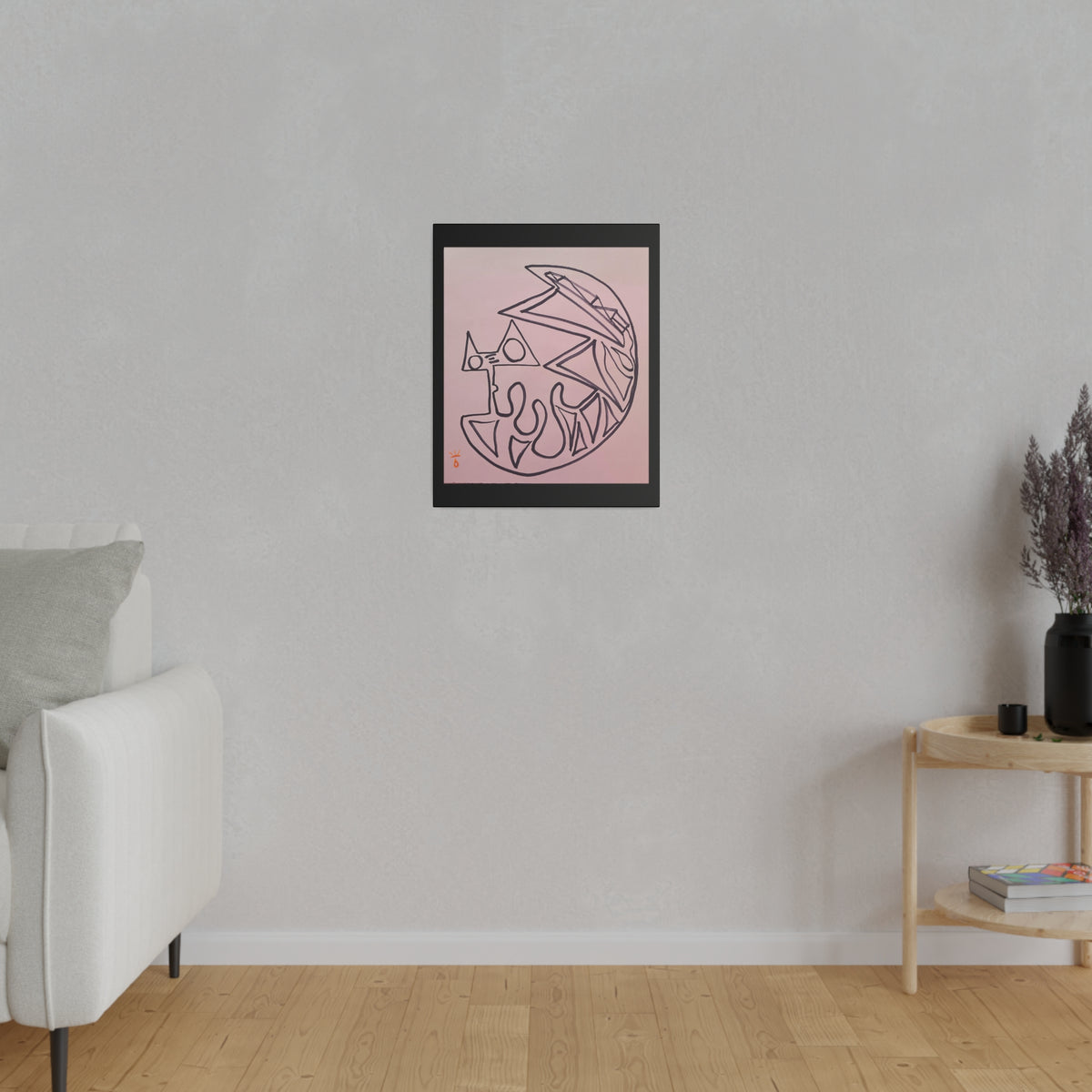 "Cat Sleeping" Limited Print Canvas, by: KYSCOMA