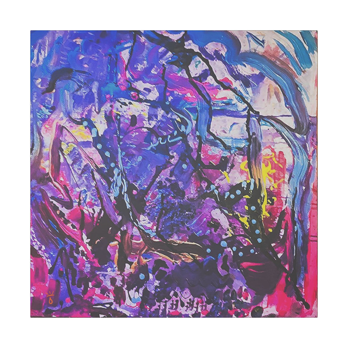 "Purple Haze" Limited Edition Print Canvas, by: KYSCOMA