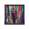 Colorful Artistic Jewelry Box, Unique Storage for Trinkets, Gift for Her, Bohemian Decor, Minimalist Box, Art Inspired Home