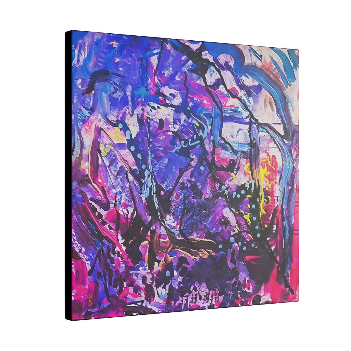 "Purple Haze" Limited Edition Print Canvas, by: KYSCOMA