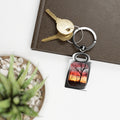From the Morning Personalized Photo Keyring, Inspired by Nick Drakes Song Personalized Photo Keyring, Unique Photo Keepsake