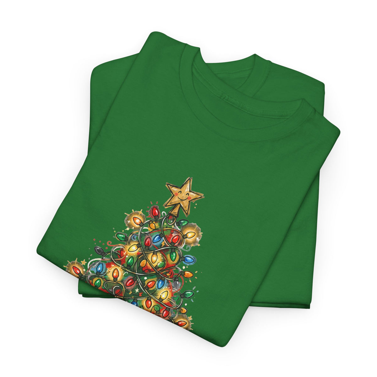 Tangled, Not Broken — Christmas Lights Tee