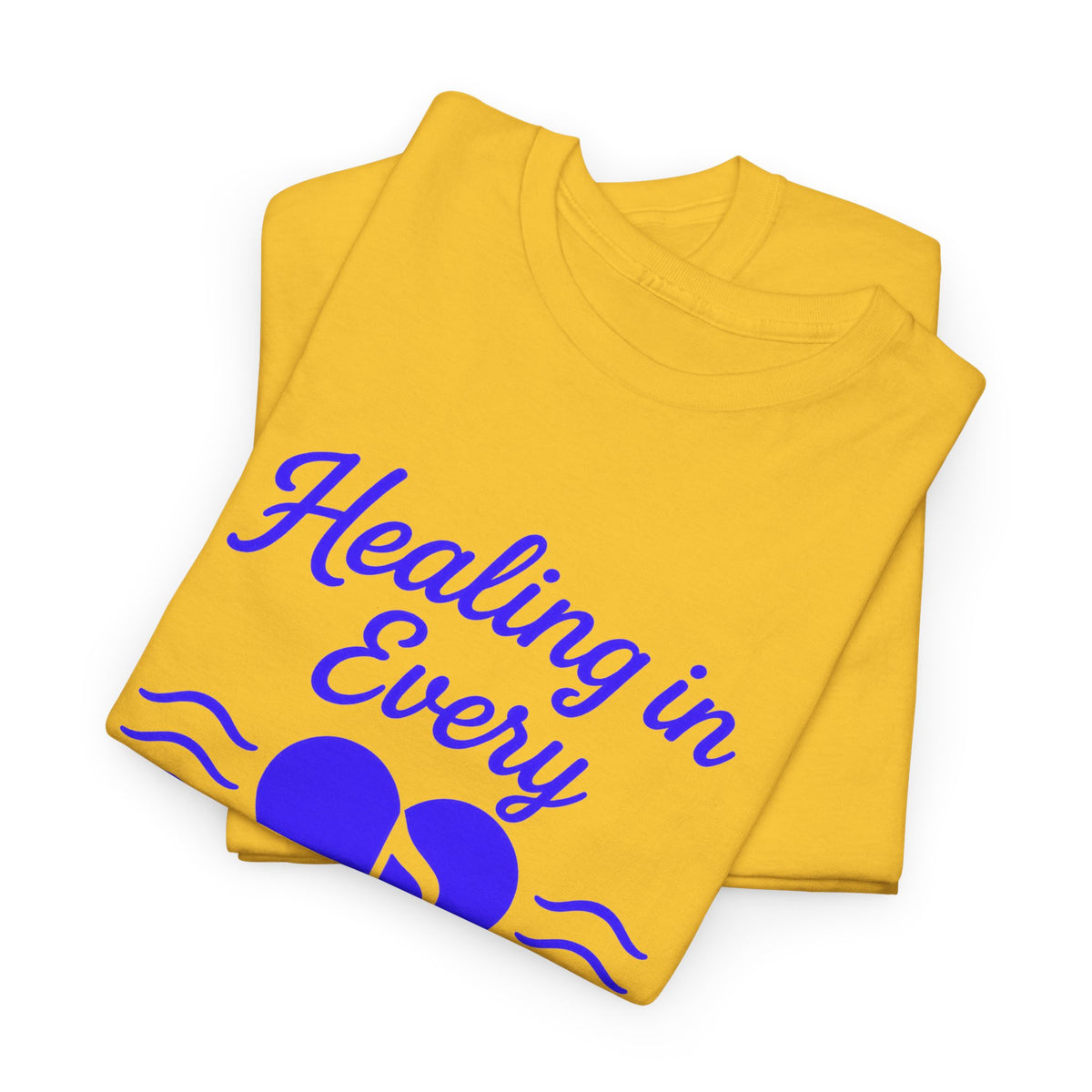 Healing in Every Harmony, Comfortable, Unisex, Heavy Cotton Tee