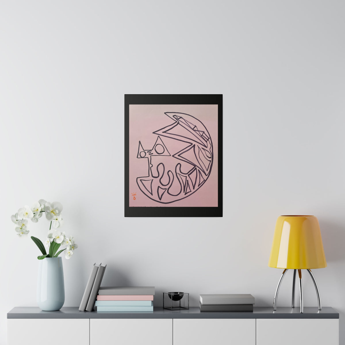 "Cat Sleeping" Limited Print Canvas, by: KYSCOMA