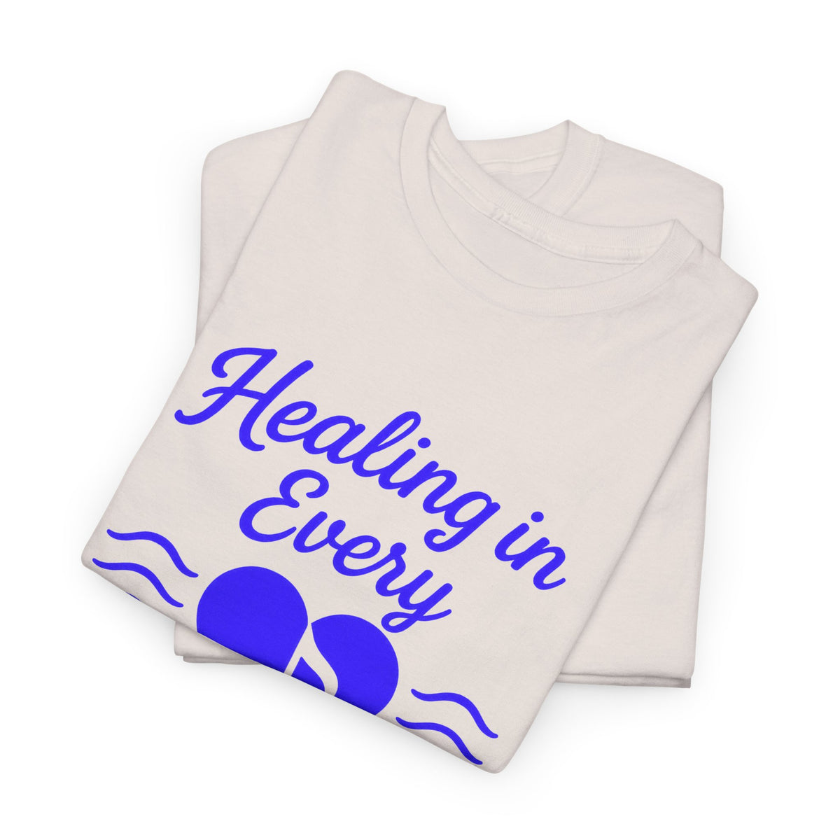 Healing in Every Harmony, Comfortable, Unisex, Heavy Cotton Tee