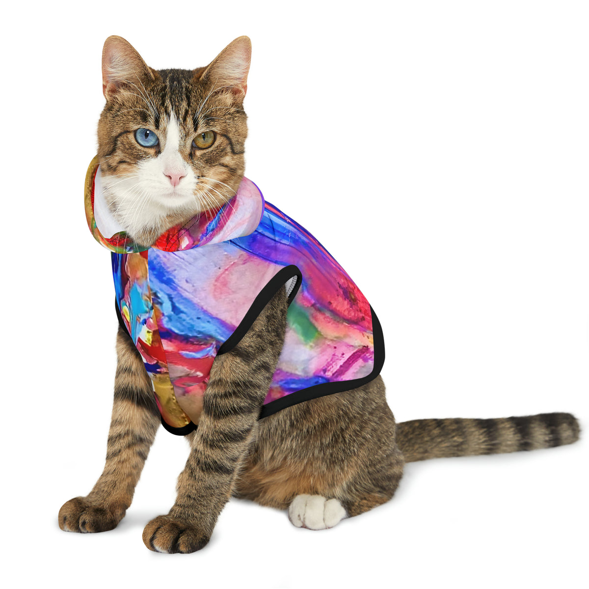 Abstract Waterfall Pet Hoodie