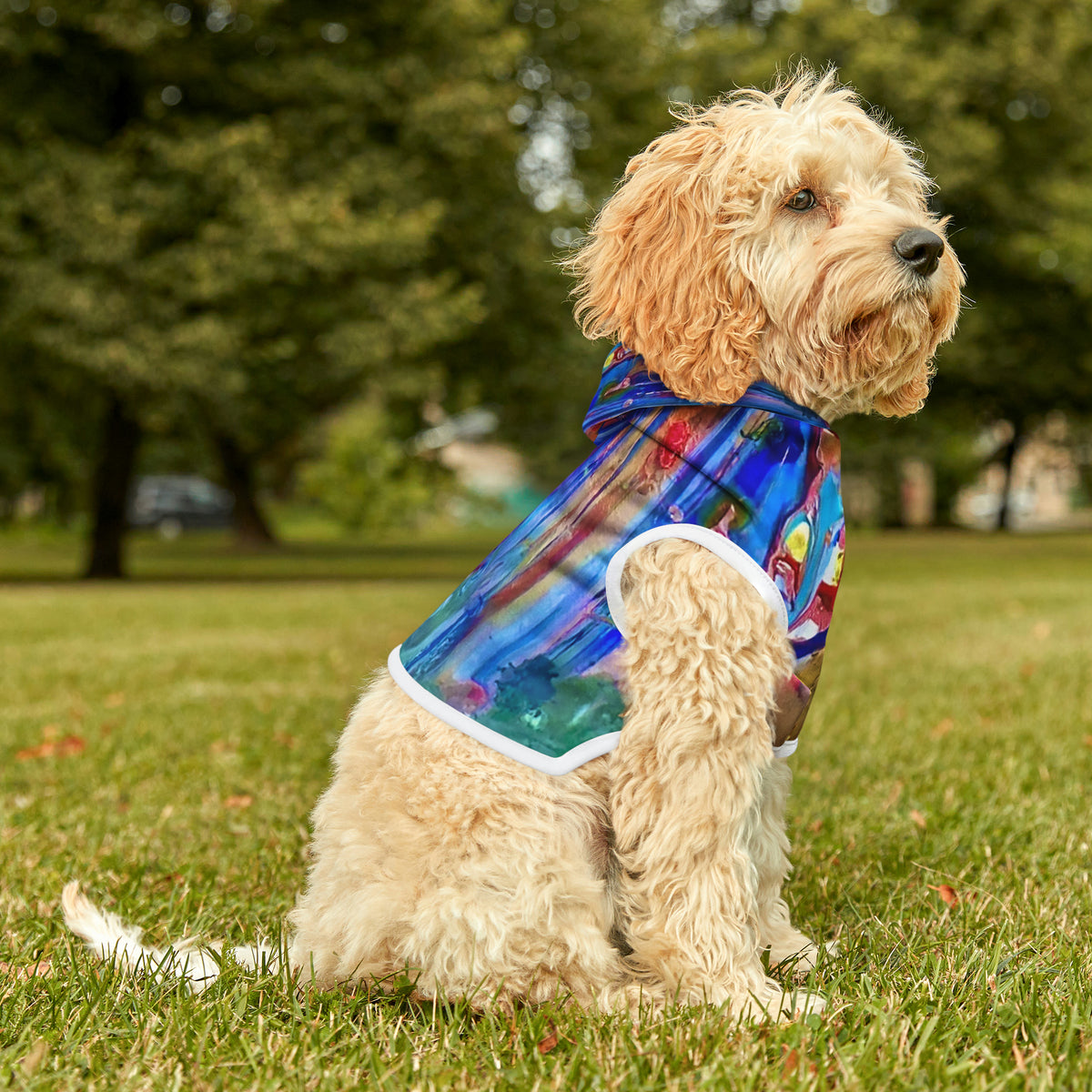 Abstract Waterfall Pet Hoodie