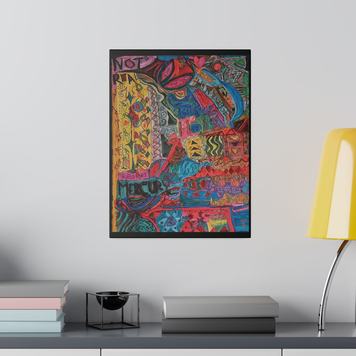 "Mercury" Limited Print Canvas, by: KYSCOMA