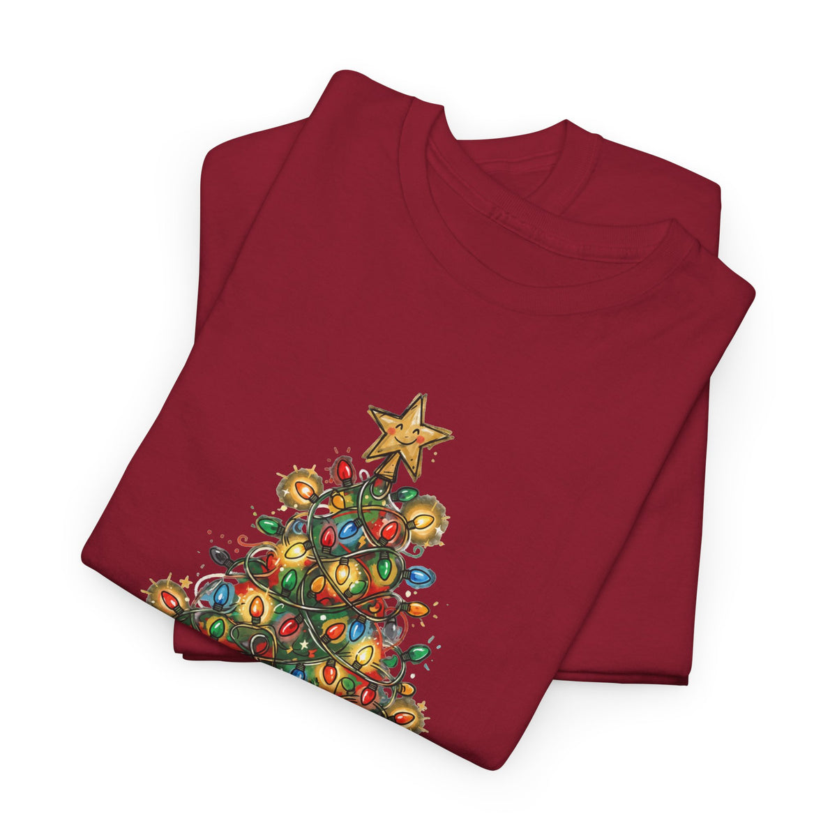 Tangled, Not Broken — Christmas Lights Tee