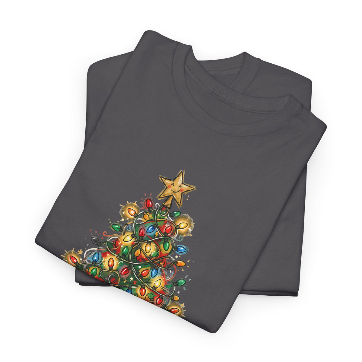 Tangled, Not Broken — Christmas Lights Tee