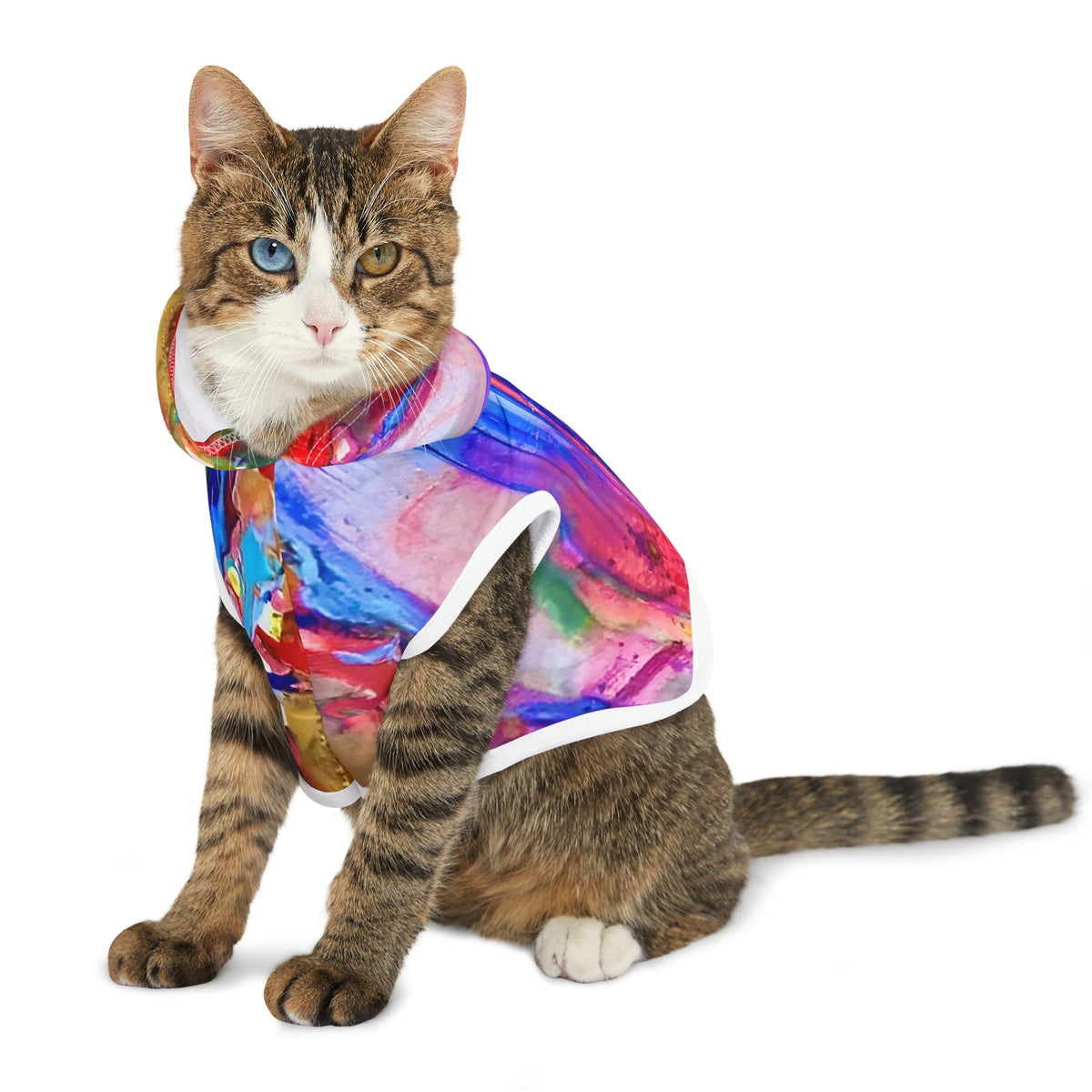 Abstract Waterfall Pet Hoodie