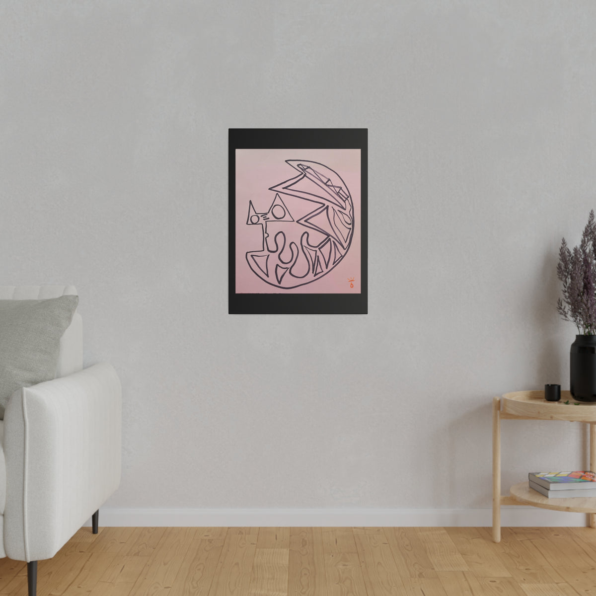 "Cat Sleeping" Limited Print Canvas, by: KYSCOMA