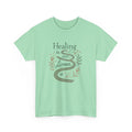 Healing is Not Linear, Comfortable, Unisex Heavy Cotton