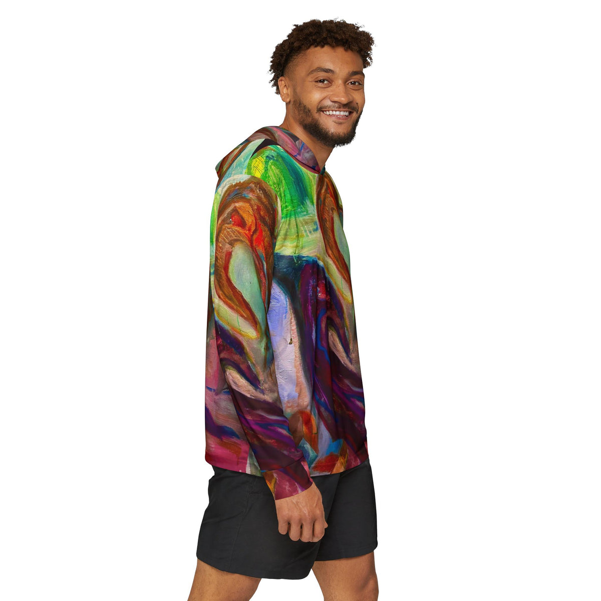 Alien Birdz | Men's Wearable Art Sports Warmup Hoodie
