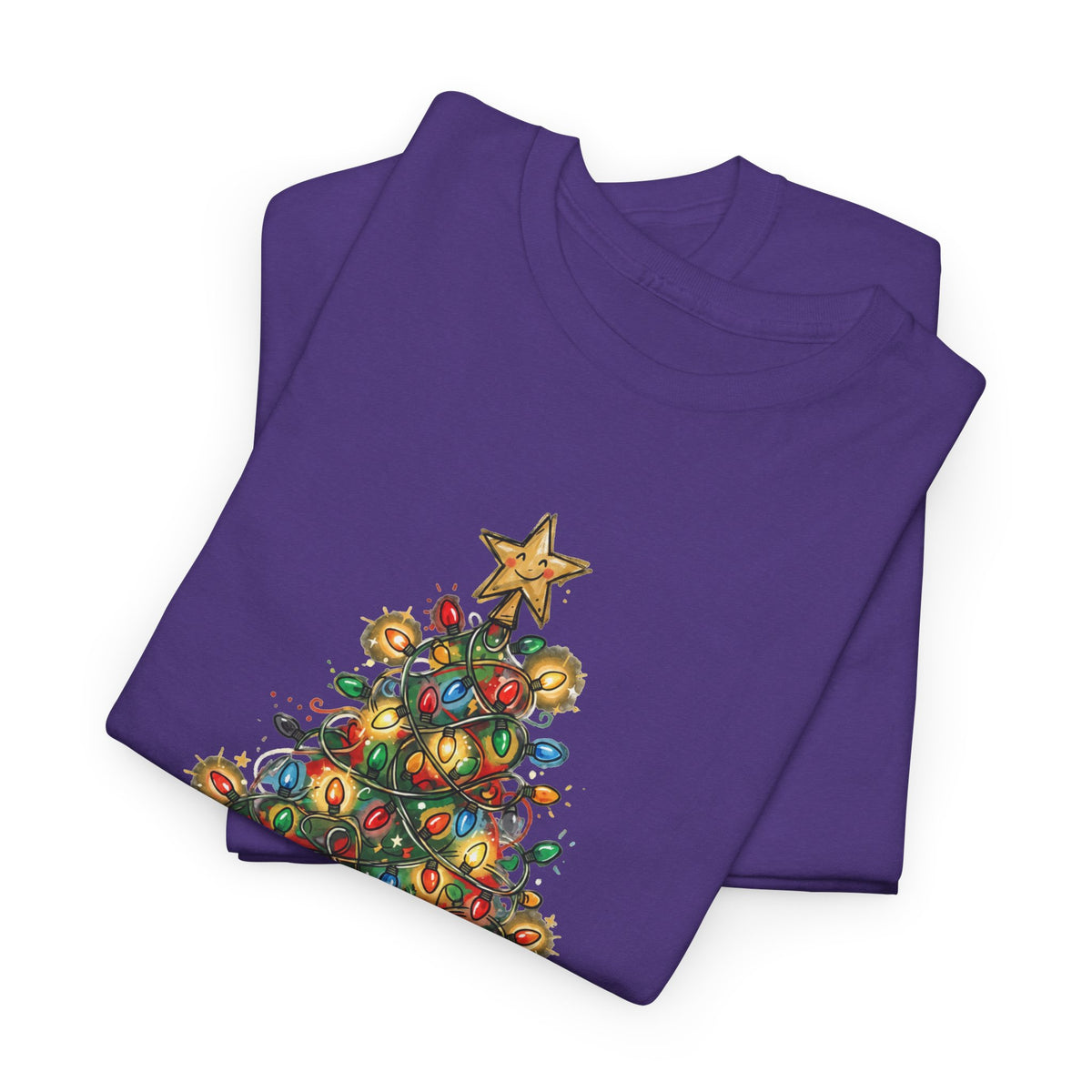 Tangled, Not Broken — Christmas Lights Tee