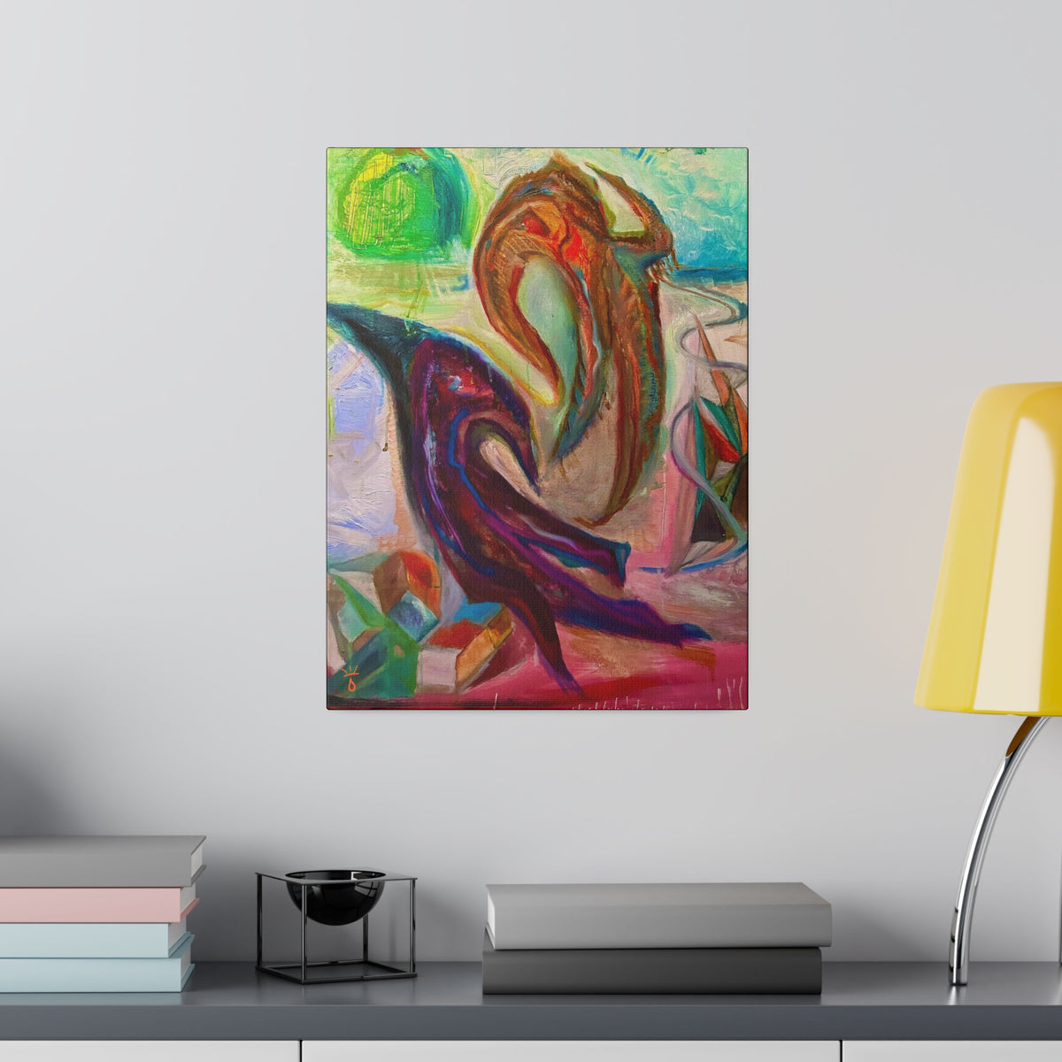 "Alien Byrdz"" Limited Print Canvas, by: KYSCOMA