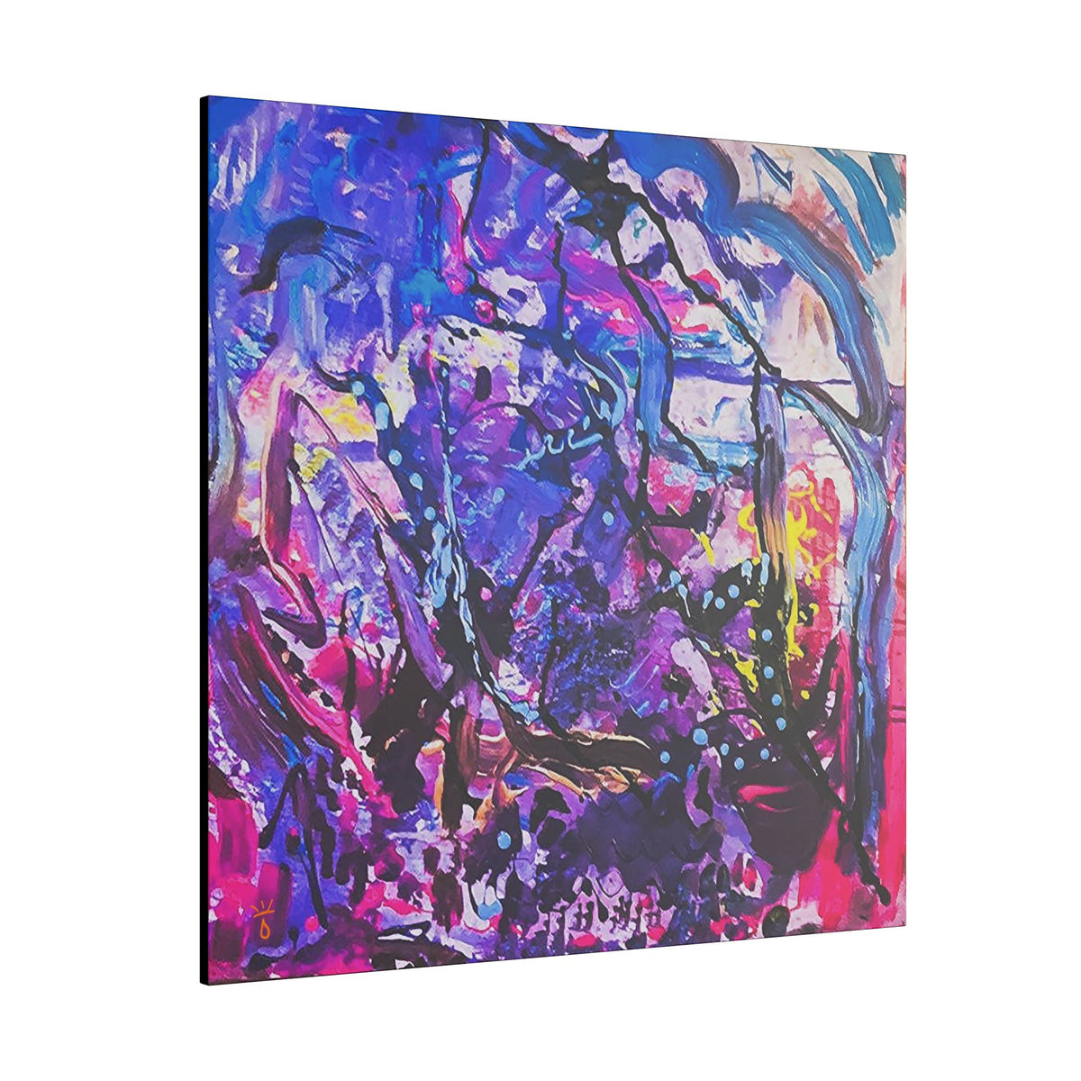 "Purple Haze" Limited Edition Print Canvas, by: KYSCOMA