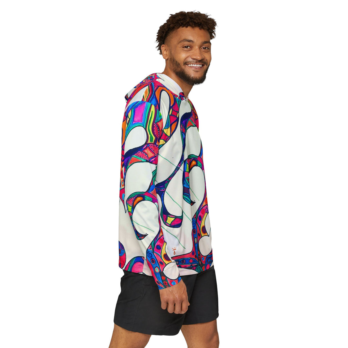 Mythical Birdz, Wearable Art Hoodie,  Design by KYSCOMA, Unisex, Comfort