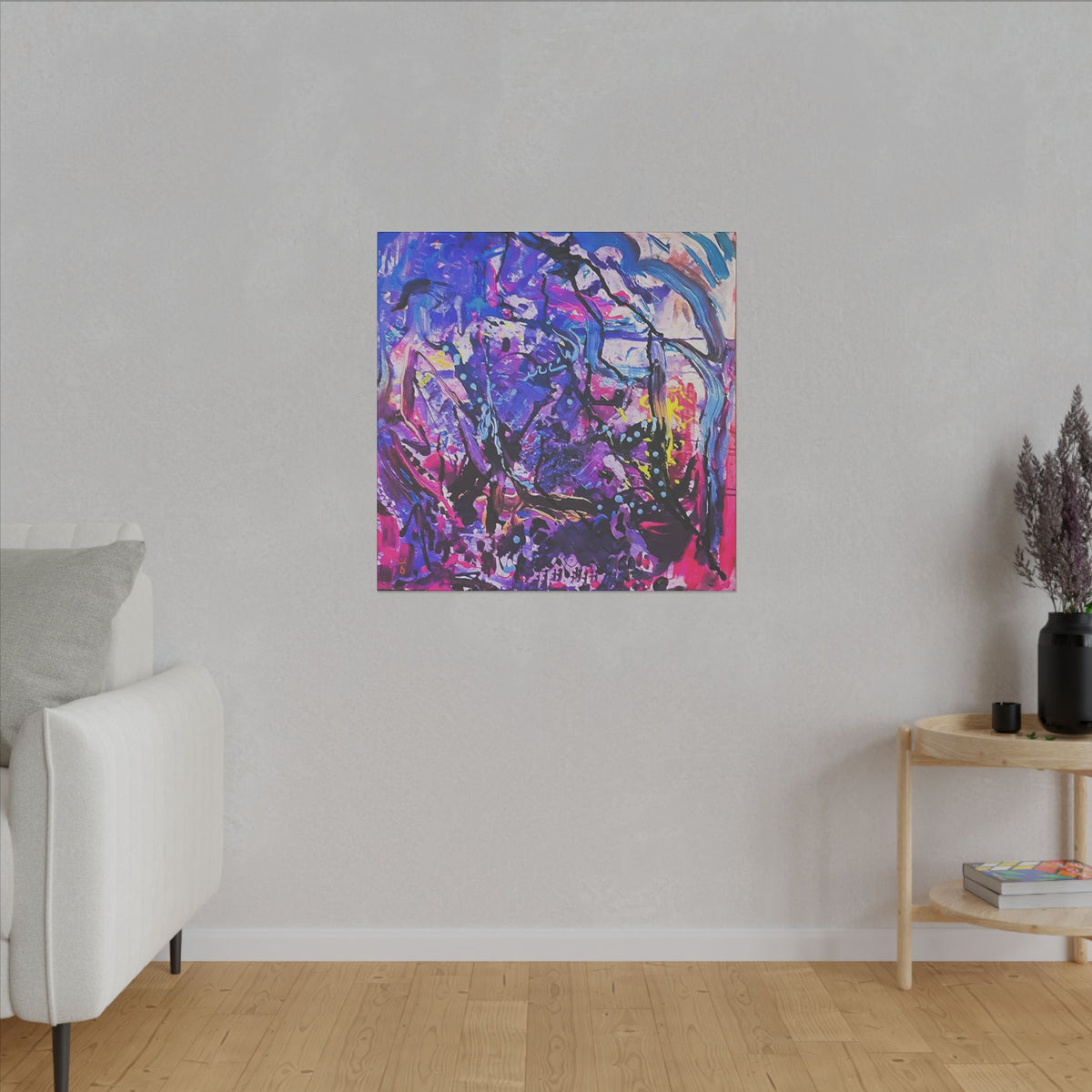 "Purple Haze" Limited Edition Print Canvas, by: KYSCOMA
