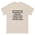 Men's classic tee | Mistakes are blessings