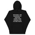Unisex Hoodie | Mistakes are lesson
