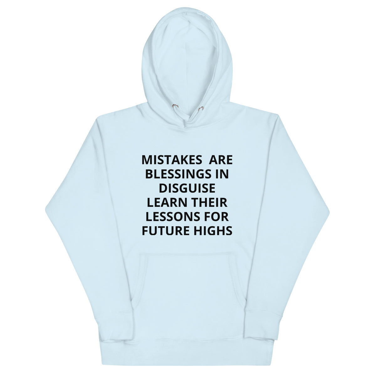 Unisex Hoodie | Mistakes are lesson