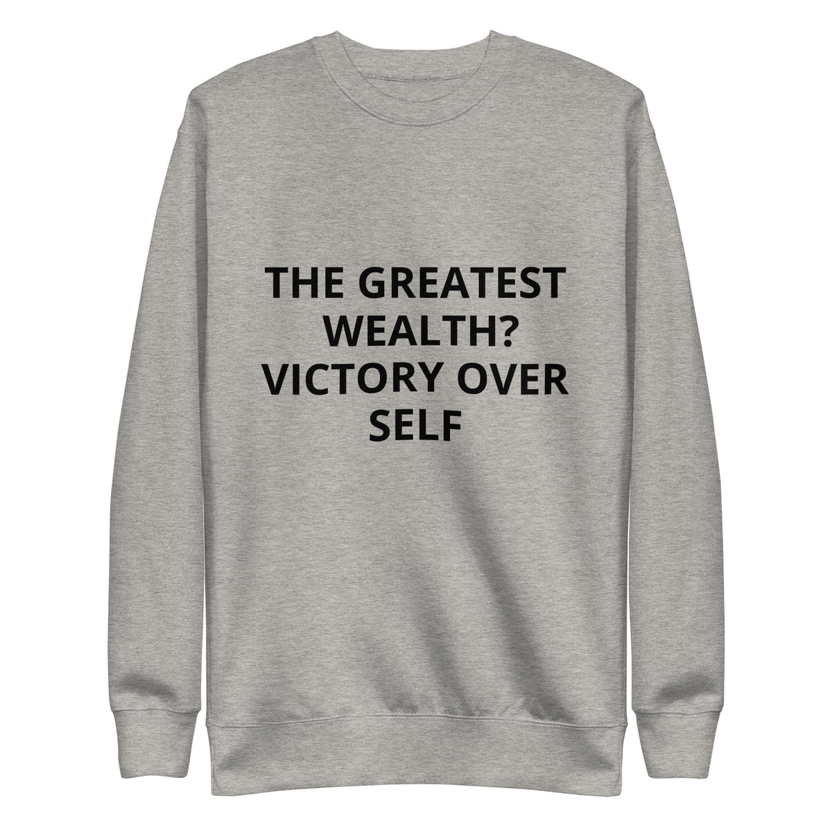 Unisex Premium Sweatshirt | The Greatest Wealth