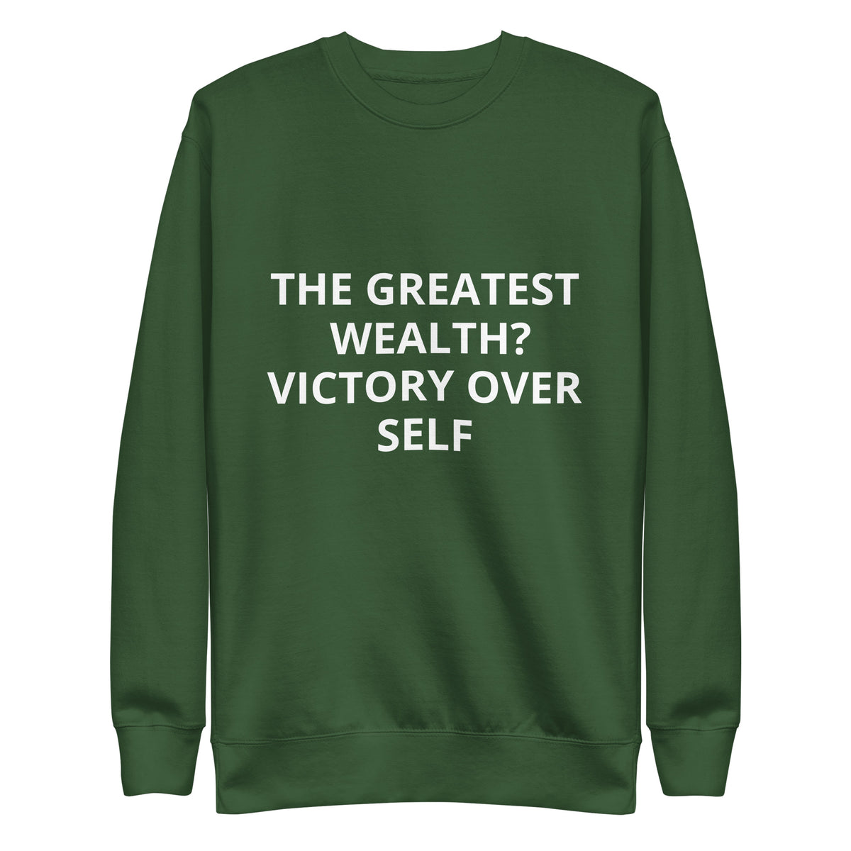 Unisex Premium Sweatshirt | The Greatest Wealth