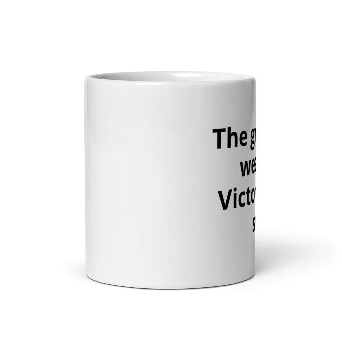 White glossy mug | The greatest