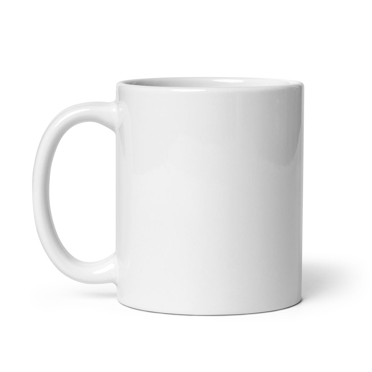 White glossy mug | Heaven Sent