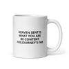White glossy mug | Heaven Sent