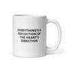 White glossy mug | Everything's a Reflection