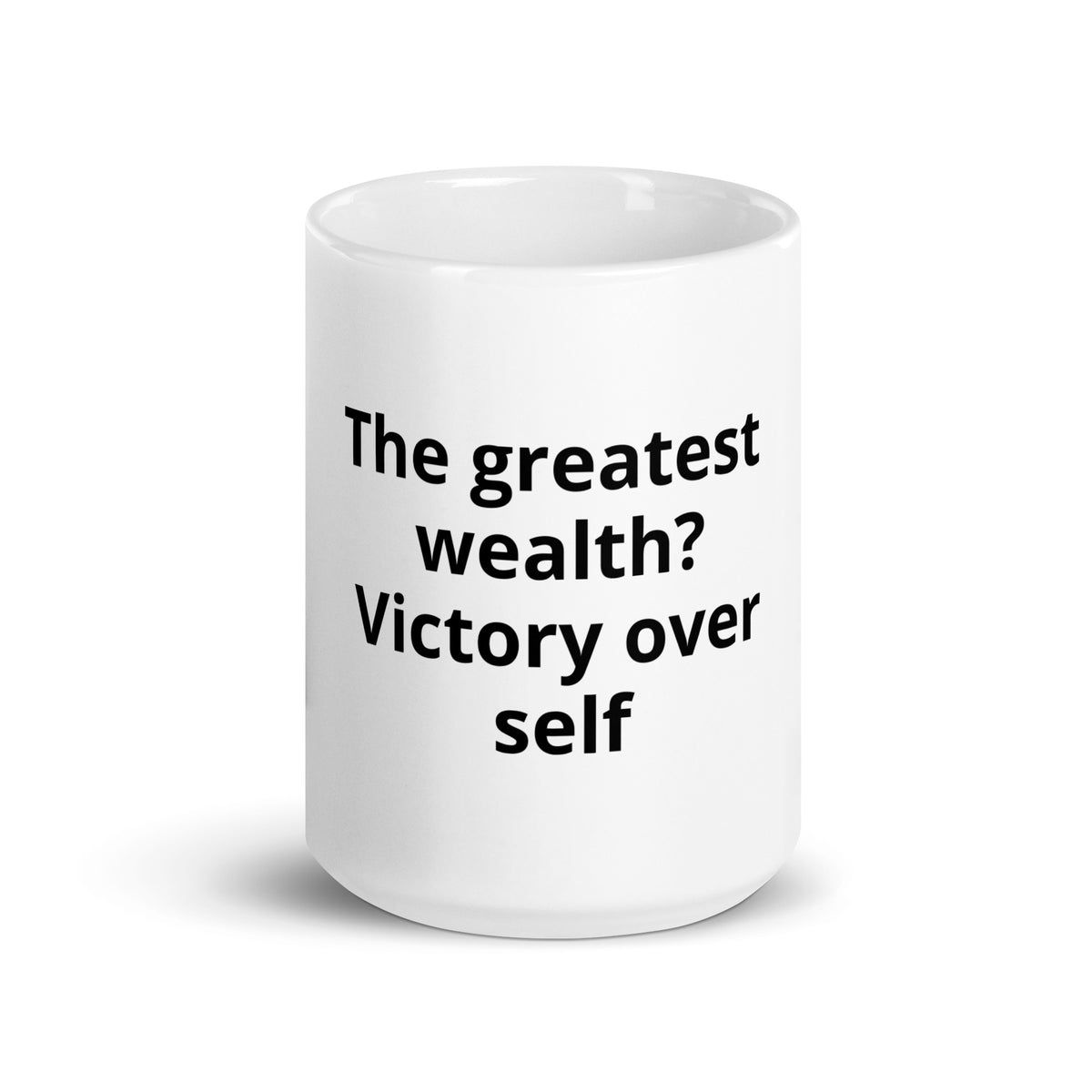 White glossy mug | The greatest