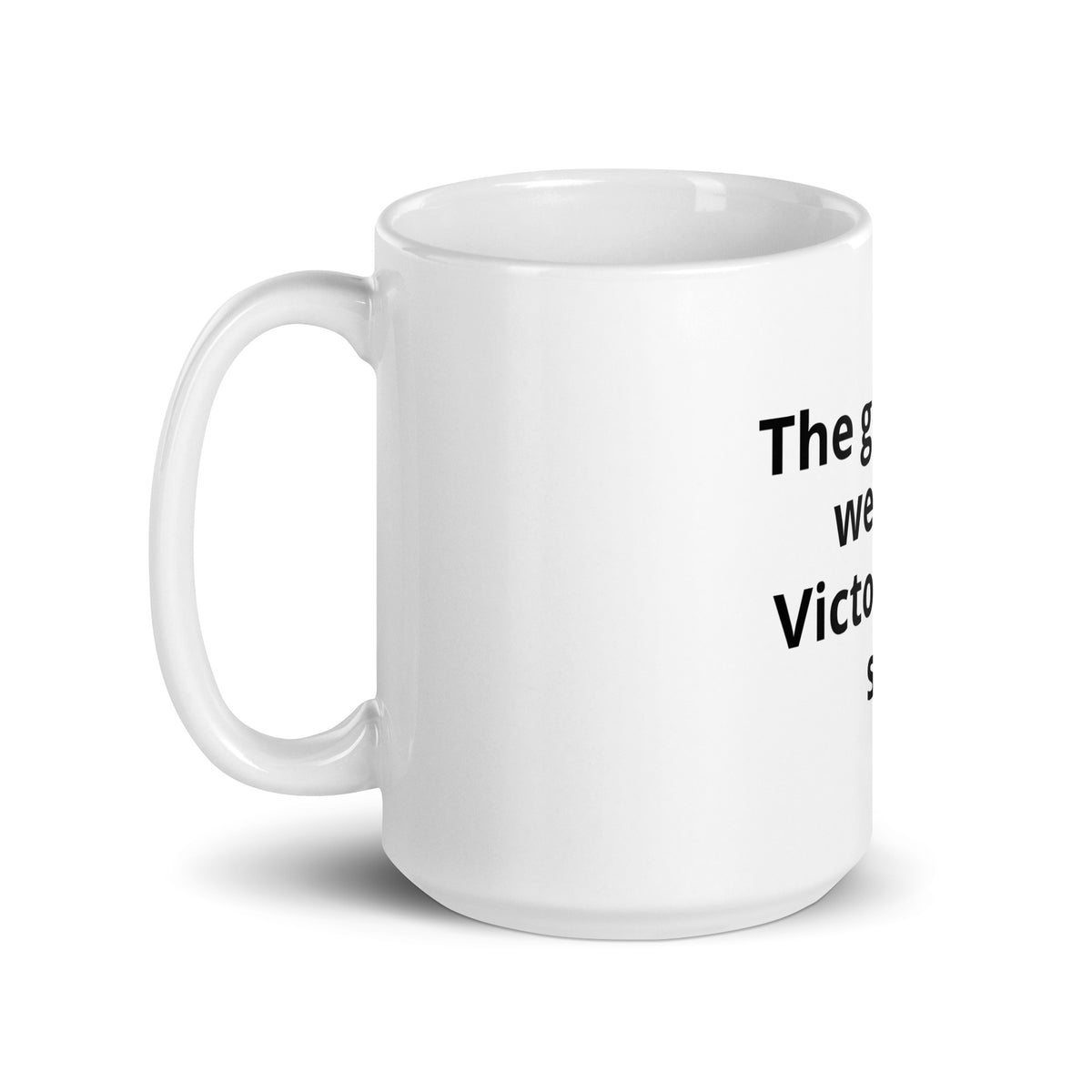 White glossy mug | The greatest